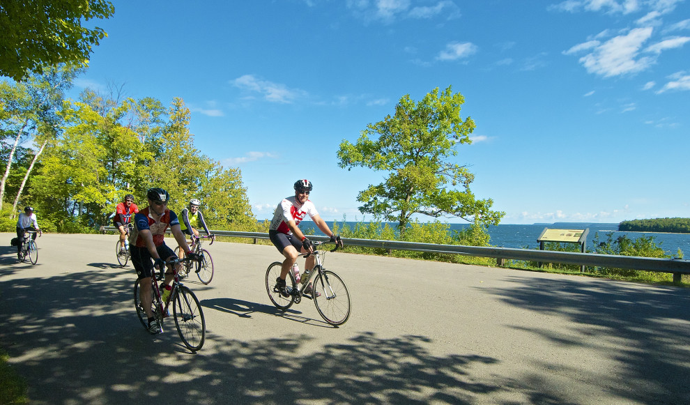 Door County Century Bike Ride. Photo by Len Villano